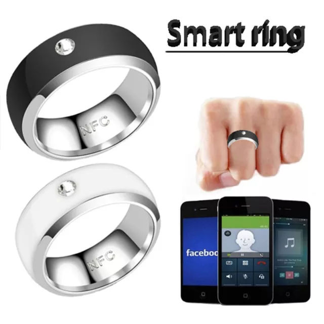 Nfc Multifonctionnel Étanche Intelligent Anneau Smart Wear Finger Digital €