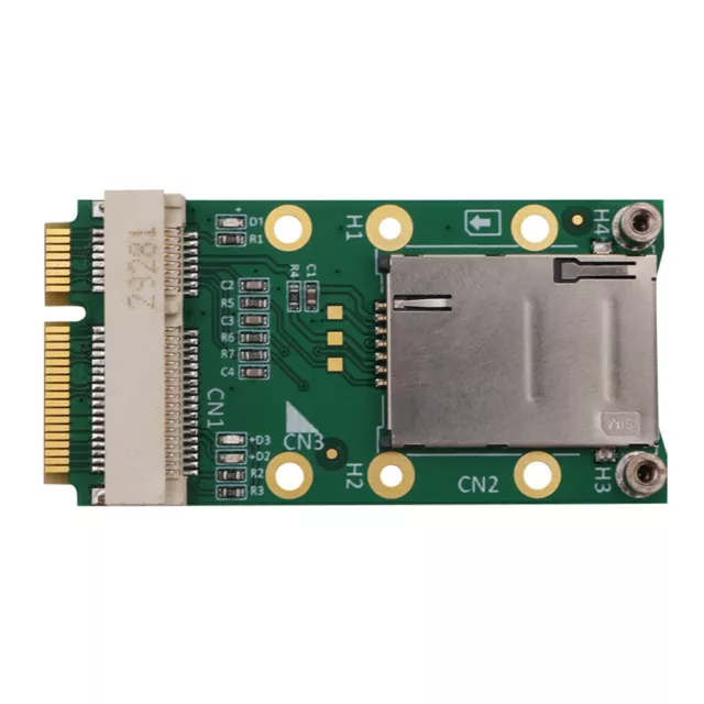 Mini Wireless PCI-E Adapter Converter with SIM Card Slot for 3G/4G WWAN GPS Card