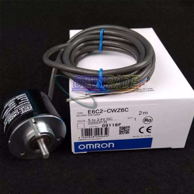 New In Box Omron E6C2-CWZ6C 200P/R Rotary Encoder