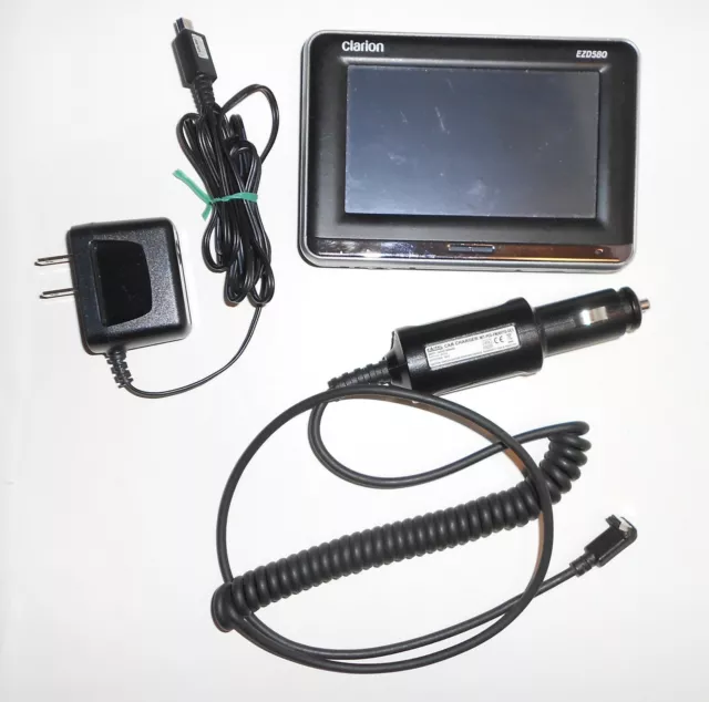 Clarion EZD580 GPS Portable Navigation System