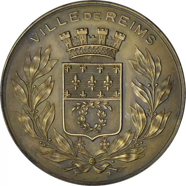 [#1156145] France, Medal, Corporation des Employés de Reims, 1936, MS, Bro, nze