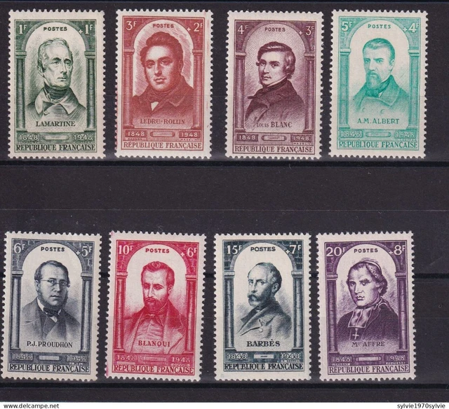 ISB COLLECTION – 1948 France – Année Complète De Timbres Neufs – Pour Collectionneurs Et Passionnés