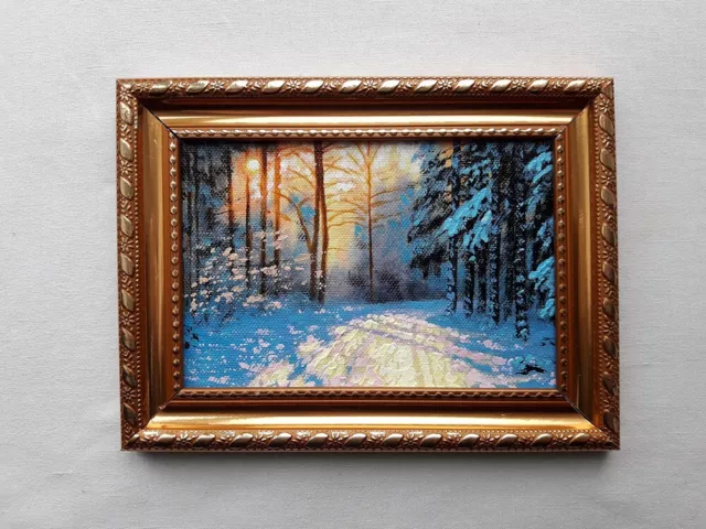 1 FRAME for  6" х 4" Painting Art USA