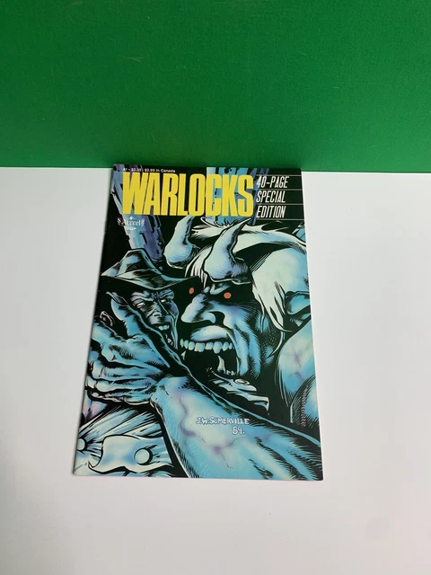 Warlocks Special Edition #1 1989 Stock Image 40-Pages Special Edition Comics NM