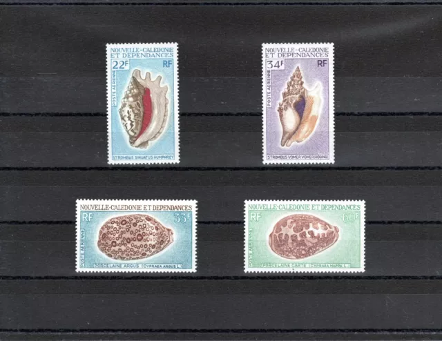 Timbre Nouvelle Caledonie France Colonie 1970 Pa N°113/116 Neuf** Mnh