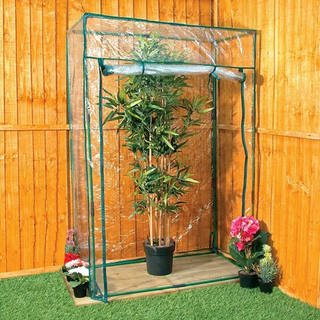 Cubierta de invernadero Grow para plantas 150x100x50cm cubierta de cobertizo PVC