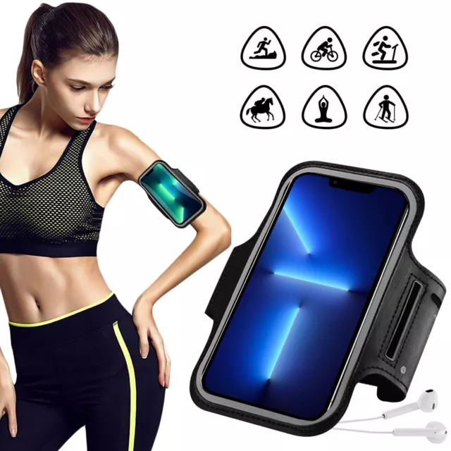 Gym Workouts Waterproof Sport Arm Case Holder Running Armband for iPhone 14 13 8