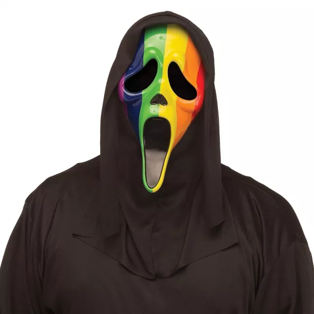 Ghost Face Pride Mask Costume Mask Adult Scream Halloween