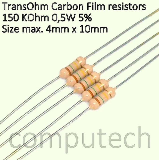 Kit 2600 Resistenze Metalliche 1/8W 1% - 130 Valori Diversi Per Hobby, Riparazioni E Fai Da Te - Foto 7