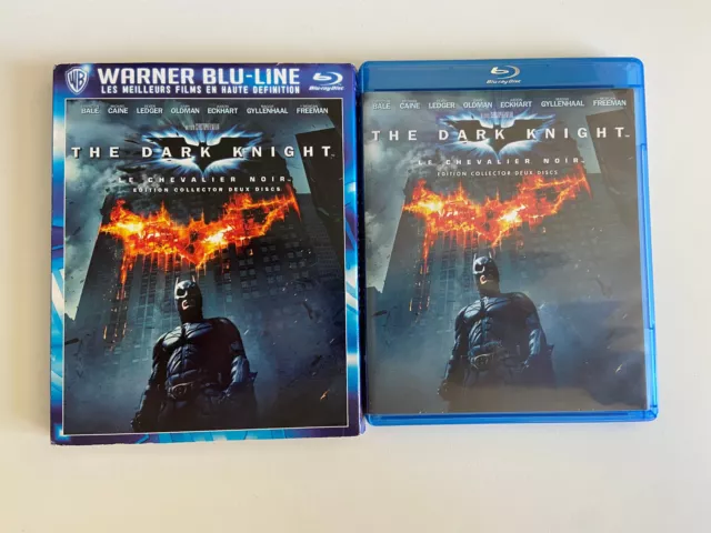 Batman the dark knight le chevalier noir coffret Blu-Ray DVD Disc Bluray Film