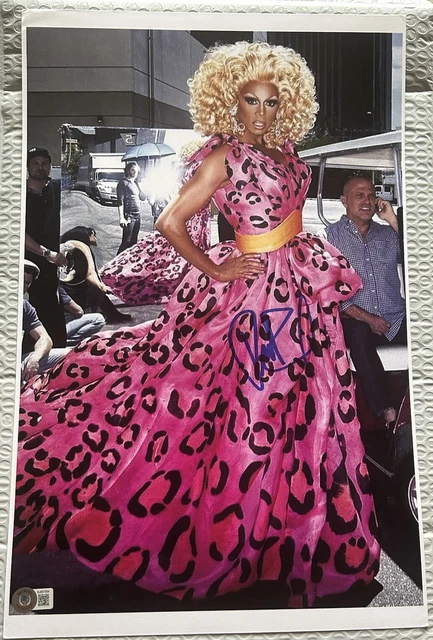 Rupaul Charles Signed Photo Drag Race BAS COA Beckett BJ067994 Rupaul Charles Signed Photo Drag Race BAS COA Beckett BJ067994