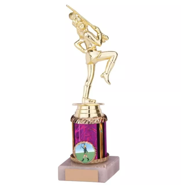 Dance Trophies Majorette Performing Dancing Awards 3 sizes FREE Engraving