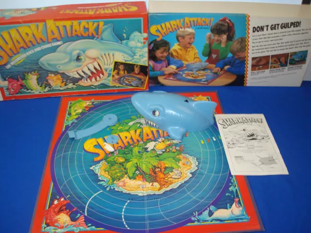 Shark Attack! Board Game Milton Bradley Replacement Parts Shark For Repair