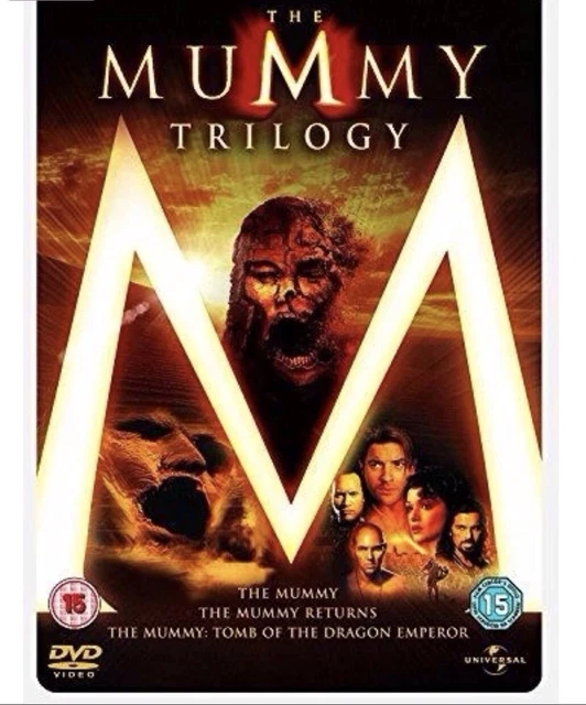 THE MUMMY TRILOGY (2008) Brendan Fraser / Rachel Weisz - DVD Steelbook ...