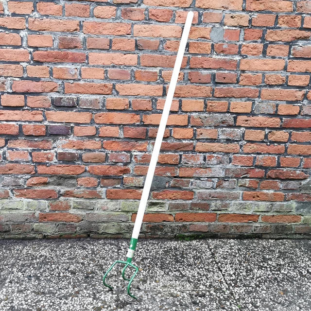 REKORD GARTEN KULTIVATOR Rasen Erde Pflanz Gewächshaus Stahl grün 3