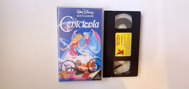 La Cenicienta,Walt Disney VHS.