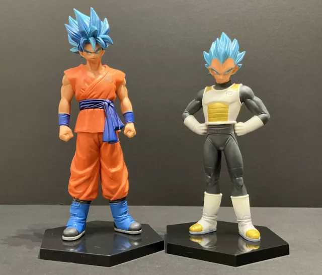 Action Figure Goku Super Sayajin God Blue Dragonball Super Tag Fighters -  Original Bandai Banpresto - Bragames