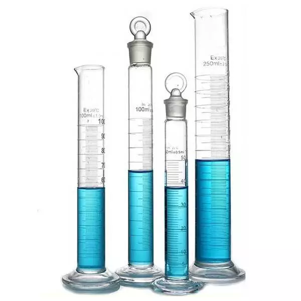 5ml-1000ml Graduated Measuring Cylinder with Glass Stopper Laboratory Glassware