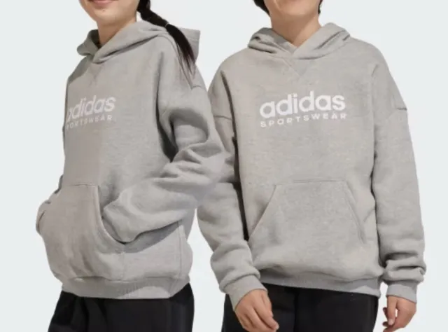 Adidas Kids Unisex Hoodies Hoody Fleece Cotton Hoodie Sweatshirt Top 15-16 Years