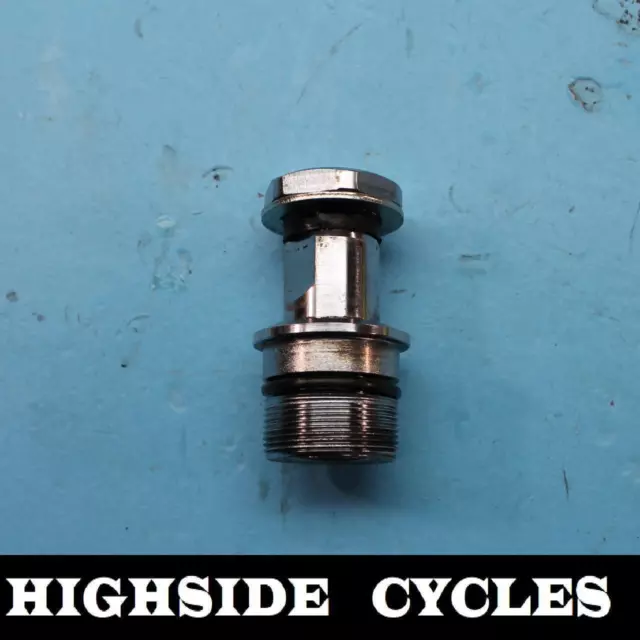 1223 96 Harley-Davidson Softail Fork Cap Slider Tube Top Upper Nut Bolt Plug