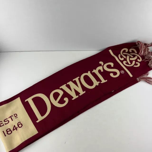 Dewar's Scotch Whisky Est'd 1846 Logo Scarf