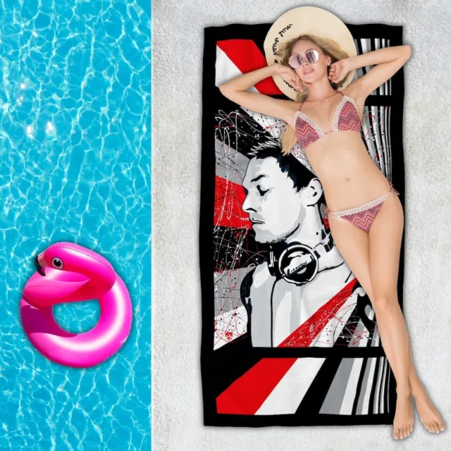 COOL BEACH TOWEL Cotton Large, Sexy Pop Art Unisex Gift, Surf Gym Pool Swim Bath 3