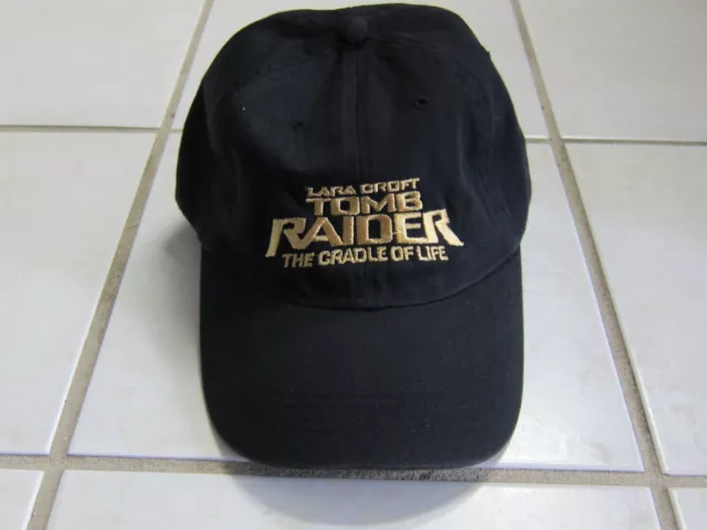 VINTAGE TOMB RAIDER THE CRADLE OF LIFE New Embroidered Cool Movie Promo ...
