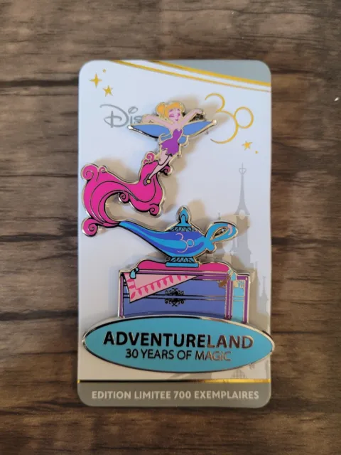 Pin Clochette / Adventureland Lamp - El 700 / 30 ans de magie / Disneyland Paris