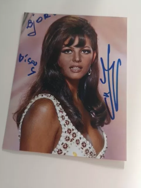 Claudia Cardinale original Autogramm  signed autograph Actress Hollywood