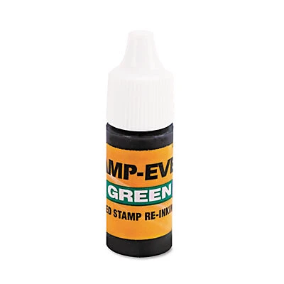 Trodat Refill Ink For Clik! And Universal Stamps, 7 Ml Bottle, Green IG64 TRODAT