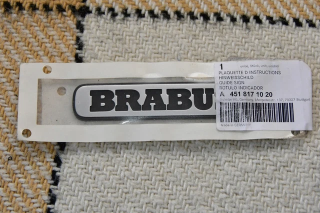 Smart 451 Boot NEW GENUINE SMART Fortwo (451) Rear Boot BRABUS Badge A4518171020 £36. ...