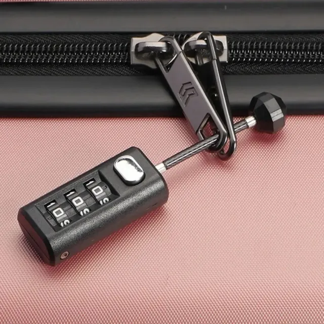 Mini cadenas portable réinitialisable serrure à combinaison pour sacs à dos e