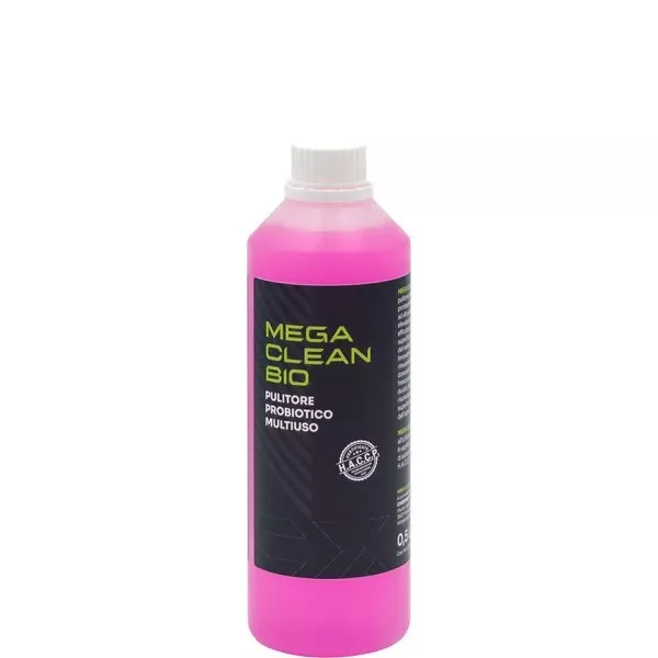 MEGA CLEAN BIO - Pulitore Igienizzante Rimuovi Odori e Macchie Organiche 500ML