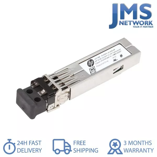 HP H3C module SFP Transceiver JD118B SFP-GE-SX-MM850-A X120 Fiber - Pack (x4)