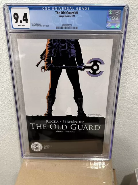 The Old Guard #1- CGC 9.4 Netflix Series, Sequel Announced, Image Comics 🔥