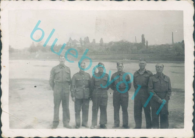 WW2 BRITISH PRISONERS of War POW's Inmates Camp grounds Stalag 21 ...