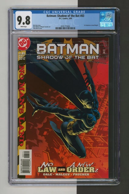 Batman: Shadow of the Bat #83 CGC 9.8 1st appearance of Huntress as Batman