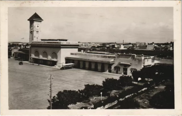 CPA AK CASABLANCA La Gare MAROC (23092)