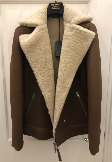All Saints Shearling Jacket Mens FOR SALE PicClick UK