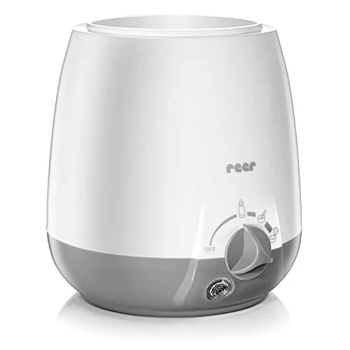 reer Chauffe-aliments Simply Hot pour biberons et bocaux avec fonction de mai...