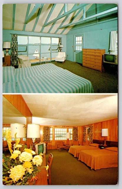 Wequassett Inn Pleasant Bay East Harwich Massachusetts Multi View VTG Postcard