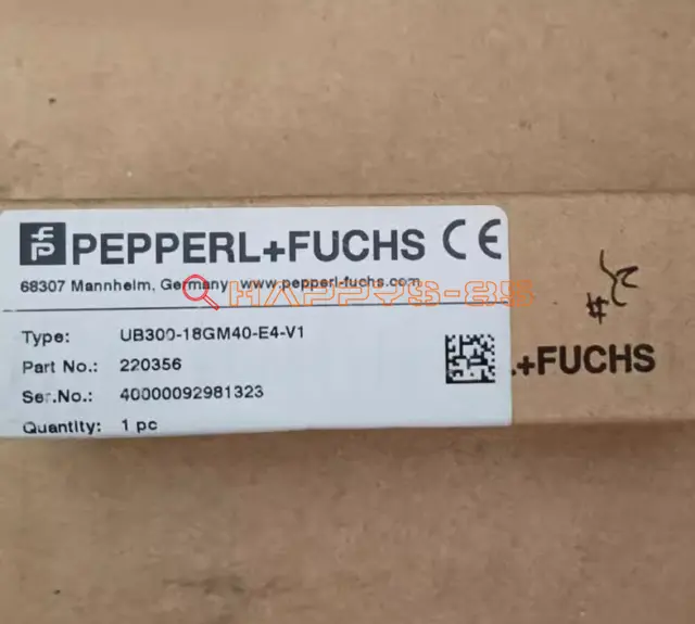 Neu IN Box 1PCS Pepperl+Fuchs P+F UB300-18GM40-E4-V1 Ultraschall Sensor