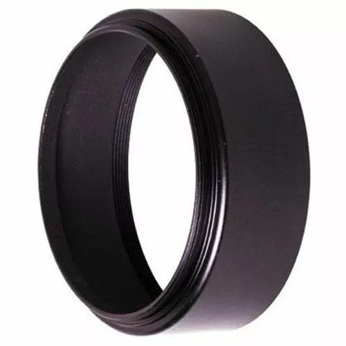 52mm Screw-On Mount Metal Lens Hood for Canon Nikon Sony Olympus Pentax