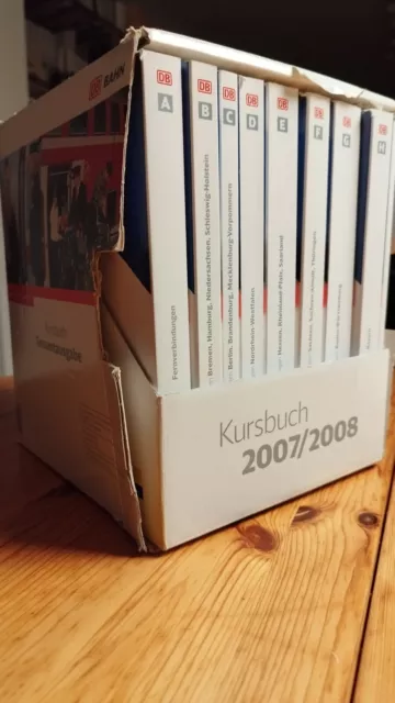 Kursbuch Deutsche Bundesbahn 2007/2008 Gesamtausgabe