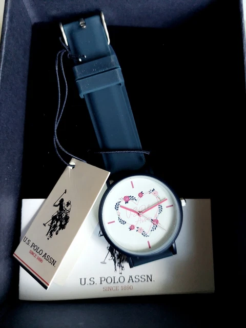 U.S. Polo Assn. - Orologio Donna - Cinturino in pelle - Vetro Minerale