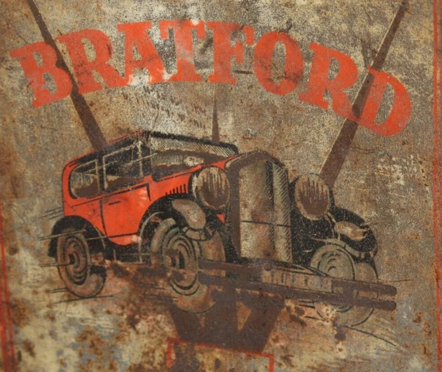 Öldose Ölkanne BRATFORD 1930er /  mobiloil aeroshell shell polarine opaline ford