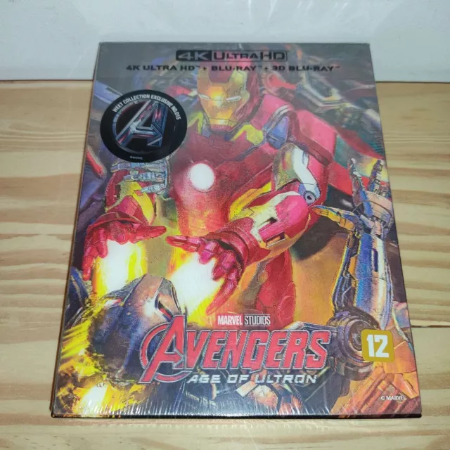 Avengers: Age of Ultron Full slip STEELBOOK B1 - WeET Collection [4k + Blu-Ra...