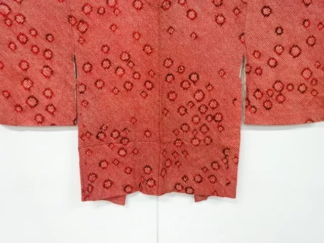 6673616: Japanese Kimono / Antique Haori / All Shibori / Abstract Pattern