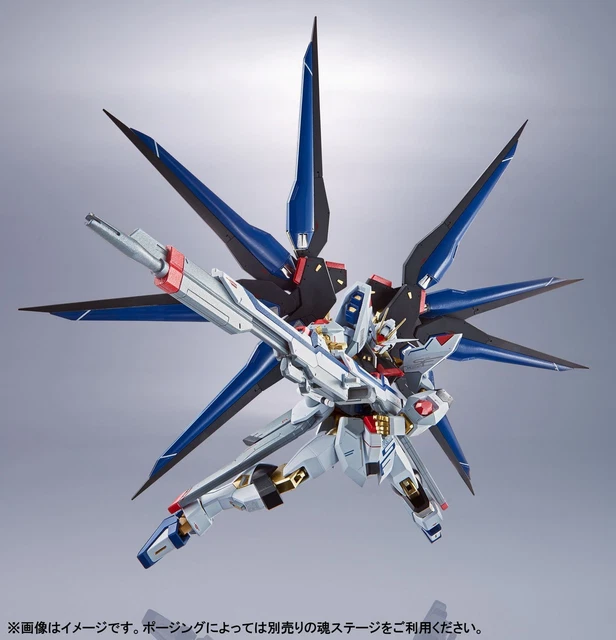 Meatl Ribit BANDAI SPIRITS ZGMF-X20A TAMASHII NATIONS METAL ROBOT Soul Mobile Suit ...