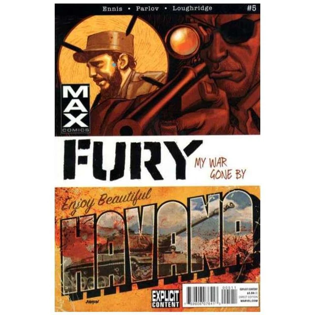 Fury Max #5 in Near Mint condition. Marvel comics [t,